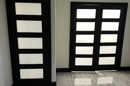 One-door and Two-door Impact Doors of a Tampa Residential Property