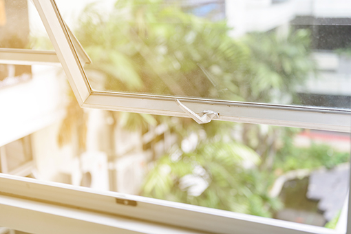 Impact Windows Installed by Tampa Manufacturer at the Second Floor of a Commercial Building